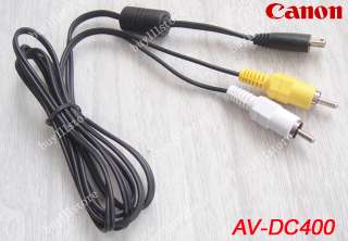 New AVC DC400 AV TV Cable Cord for Canon Digital Camera  
