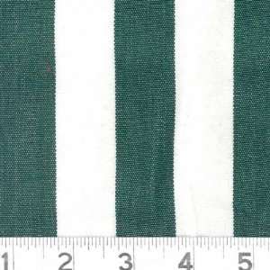  Outdoor Fabric 1 Stripe Green By The Yard Arts, Crafts 