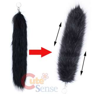 Fox Tail Plush Keychain Fur Key Chain   12(3 Pattern)  
