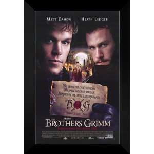  The Brothers Grimm 27x40 FRAMED Movie Poster   Style A 