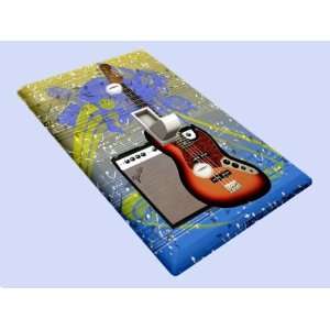   Electric Guitar and Amp Decorative Switchplate Cover: Home Improvement