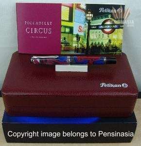 PELIKAN CITIES PICCADILLY CIRCUS M620 FOUNTAIN PEN   