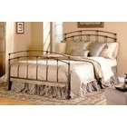   Bed Group Dynasty Autumn Brown Finish King Size Wrought Iron Metal Bed