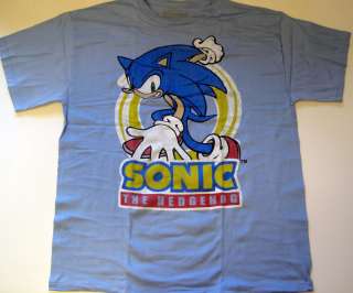Sonic Hedgehog Sega Video Game Cartoon T Shirt Hat Cap  