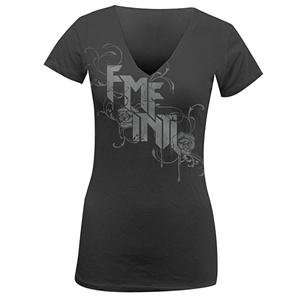  FMF Apparel Womens Gothic Shirt   Medium/Black 