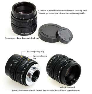   mount 35mm F1.7 Lens Nikon1 body (V1, J1) + Lens adapter A3029  