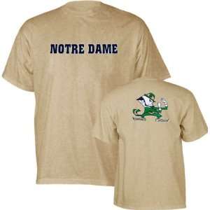   Dame Fighting Irish Primetime Vegas Gold T Shirt