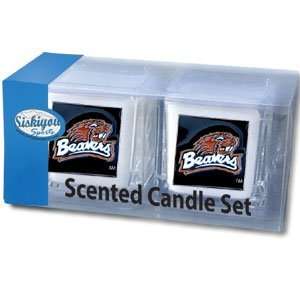  College Candle Set (2)   Oregon State Beavers: Sports 