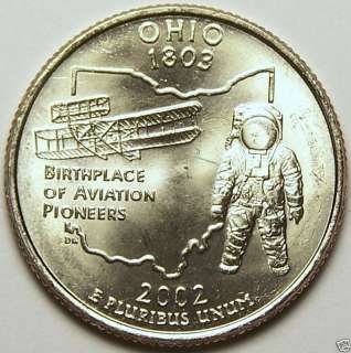 2002 P (BU) Ohio State Quarter#5498  