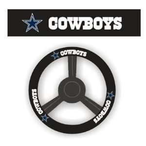  Fremont Die Dallas Cowboys Steering Wheel Cover: Sports 
