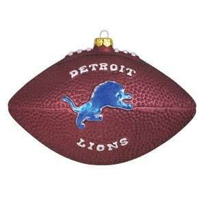  Detroit Lions Team 5 Football Ornament