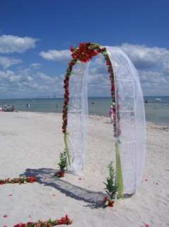   NEW WHITE WEDDING BRIDAL ARCH IN/OUT DOOR PARTY BIRTHDAY SHOWER GARDEN