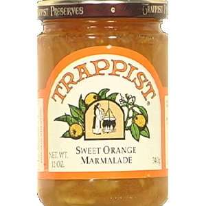 Trappist Preserves Sweet Orange Marmalade 12.0 oz jar (Pack of 3)