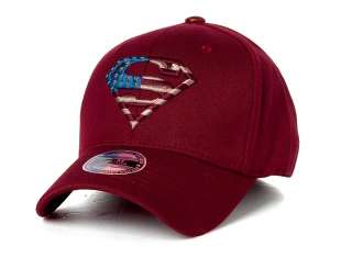   American flag Baseball Cap Flexfit Spandex Hat Burgundy AC210 New