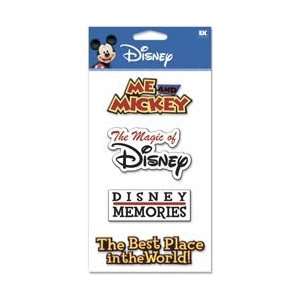  Sticko Disney Word Dimensional Sticker Mickey DJBV15; 3 