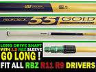   RBZ R9 R11 Long Drive UST 55 ProForce Stiff Driver SHAFT+1.5 SLEEVE
