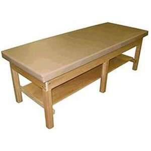  H Brace Wood Treatment Table, Six Legs, 1000 LB Capacity 