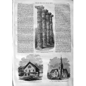    1866 Terra Cotta Pillars Kensington Church Gifford