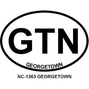  GEORGETOWN Personalized Sticker