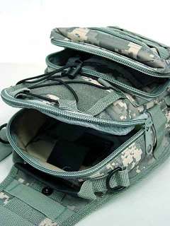 Tac Utility Gear Shoulder Sling Bag Digital ACU Camo S  
