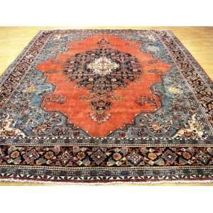   135 Red Persian Hand Knotted Wool Viss Rug Furniture & Decor