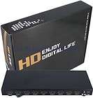 HS 08 1X8 HDMI Splitter 1.3b 3D TV for PS3 Cable Satellite Receiver 1 