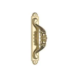   515 US3 Trim Polished Brass Pull Plate Door Plate