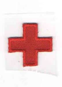 Patch EMT Small Red Cross  