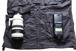 Official Canon Photo Vest Jacket Size XL Kit 60D 7D NEW  