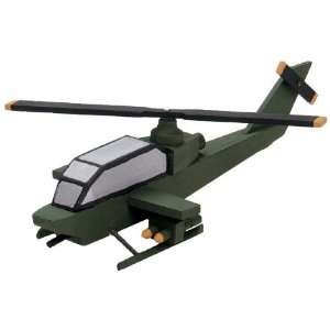 Wood Model Kit Attack Helicopter (9178 95) Toys & Games