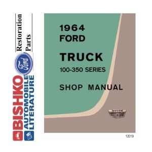  1964 FORD TRUCK F100   F350 Shop Service Manual CD 