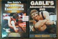 Wrestling Essentials & Advanced Wrestling DVDs Combo NU  