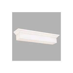   Short White Crown Moulding With Electronic Ballast