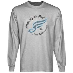  Philadelphia Soul Ash Circle Script Long Sleeve T shirt 