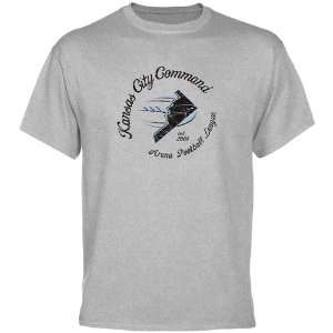  Kansas City Command Ash Circle Script T shirt Sports 