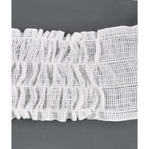  White 4 Cord Shirring Tape 3 3/4 Fabric: Arts, Crafts 