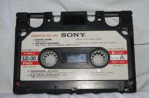 Sony Elcaset Demonstration Tape Excellent Working Condition *RARE 