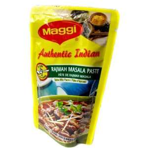 Maggi Authentic Indian Rajma Masala Paste Spice Mix   2.64oz