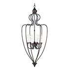 NEW 6 Light Colonial Foyer OR Entry Hall Pendant Lighting Fixture 