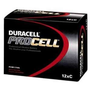  New Duracell Procell Alkaline Batteries, C Size Case Pack 