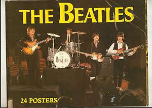   1983 The Beatles Poster Book w/ 24 8 1/2 x 11 Mini Posters  