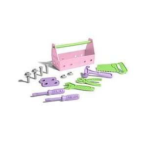  Childrens Tool Set   Pink   Eco Friendly 15 Piece Tool 