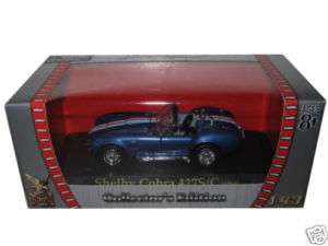 1964 SHELBY COBRA 427 S/C BLUE 1/43 DIECAST CAR MODEL  