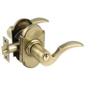   Antique   Cortina Brass Modern Key in Lever Style Du: Home Improvement