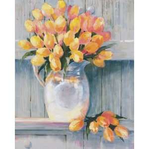  Country Garden Tulip I, Canvas Transfer by Jacqueline 