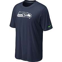 Nike Seattle Seahawks Sideline Legend Authentic Logo Dri FIT T Shirt 