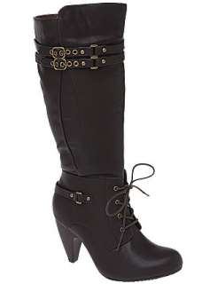   ,entityTypeproduct,entityNameLace up cone heel tall boot