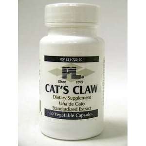  Progressive Labs Cats Claw 500 mg 60 Vegetarian Capsules 