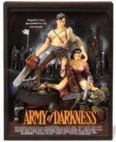 CODE 3 ARMY OF DARKNESS RESIN MOVIE POSTER 3D SCULPTURE  