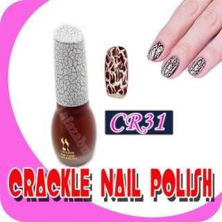 Fashion Crackle Nail Polish 18ml 20 colors for selection CR21 40 